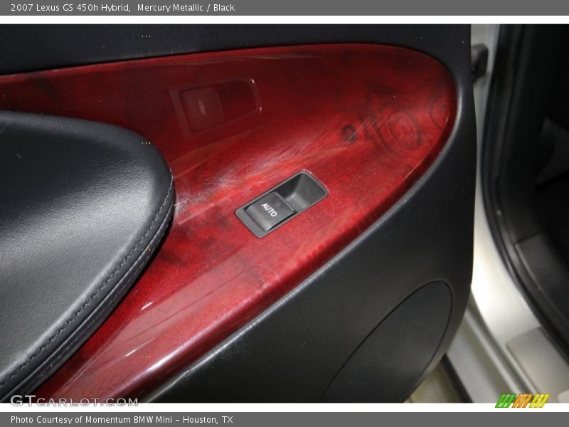 Mercury Metallic / Black 2007 Lexus GS 450h Hybrid