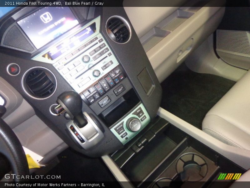 Bali Blue Pearl / Gray 2011 Honda Pilot Touring 4WD