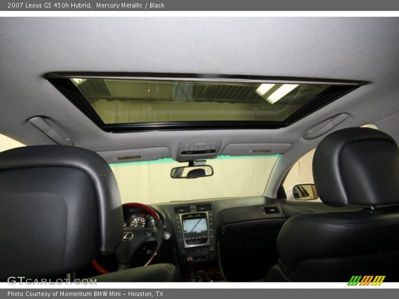 Mercury Metallic / Black 2007 Lexus GS 450h Hybrid
