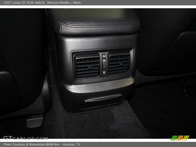Mercury Metallic / Black 2007 Lexus GS 450h Hybrid