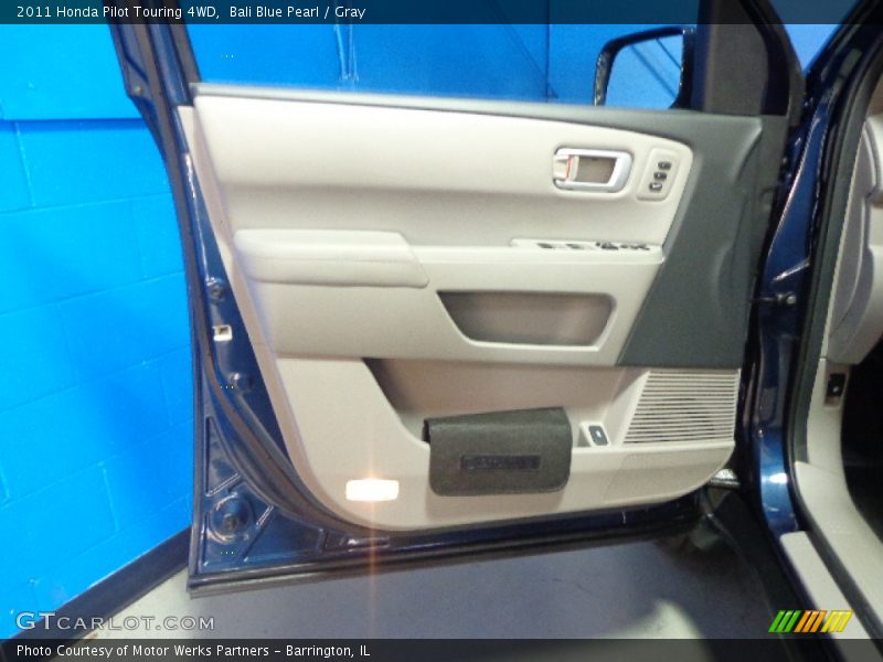 Bali Blue Pearl / Gray 2011 Honda Pilot Touring 4WD