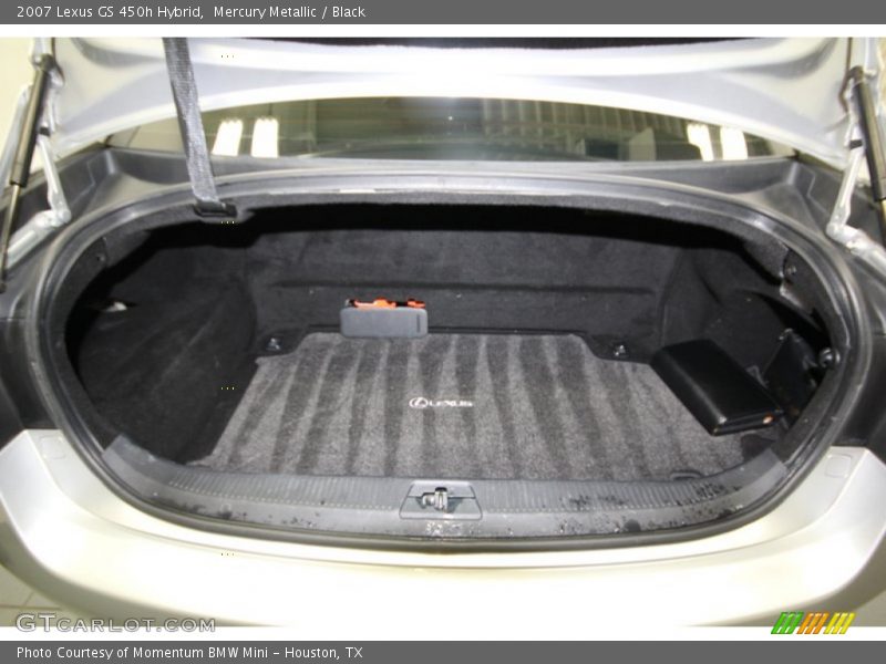 Mercury Metallic / Black 2007 Lexus GS 450h Hybrid