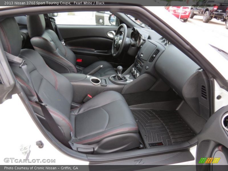 Front Seat of 2013 370Z Sport Touring Coupe