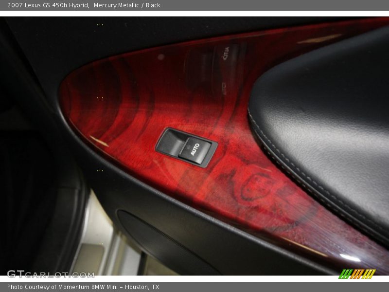 Mercury Metallic / Black 2007 Lexus GS 450h Hybrid