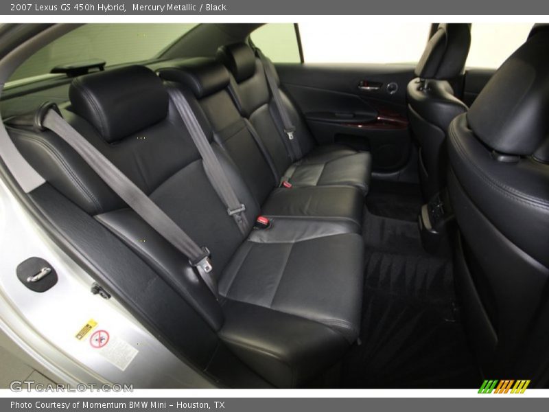 Mercury Metallic / Black 2007 Lexus GS 450h Hybrid