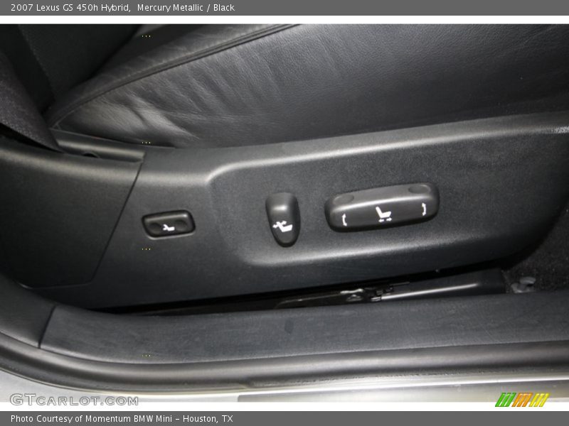 Mercury Metallic / Black 2007 Lexus GS 450h Hybrid