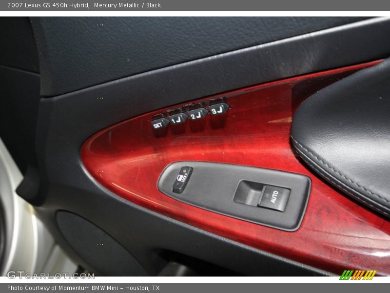 Mercury Metallic / Black 2007 Lexus GS 450h Hybrid