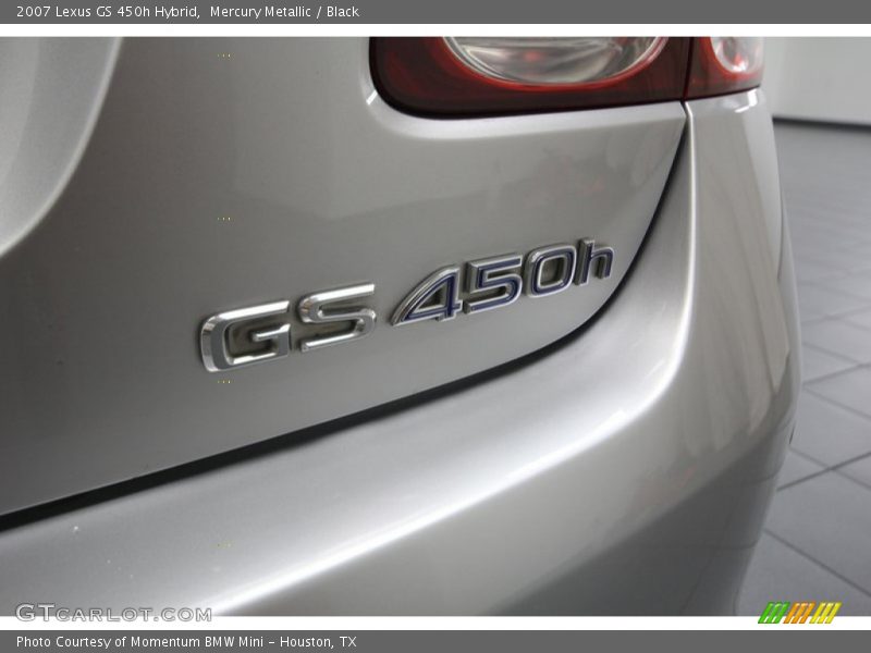 Mercury Metallic / Black 2007 Lexus GS 450h Hybrid