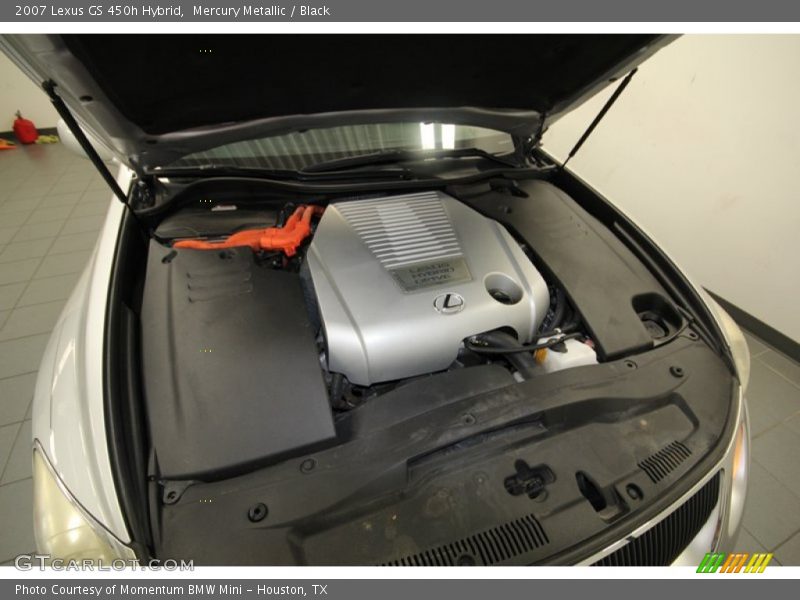 Mercury Metallic / Black 2007 Lexus GS 450h Hybrid