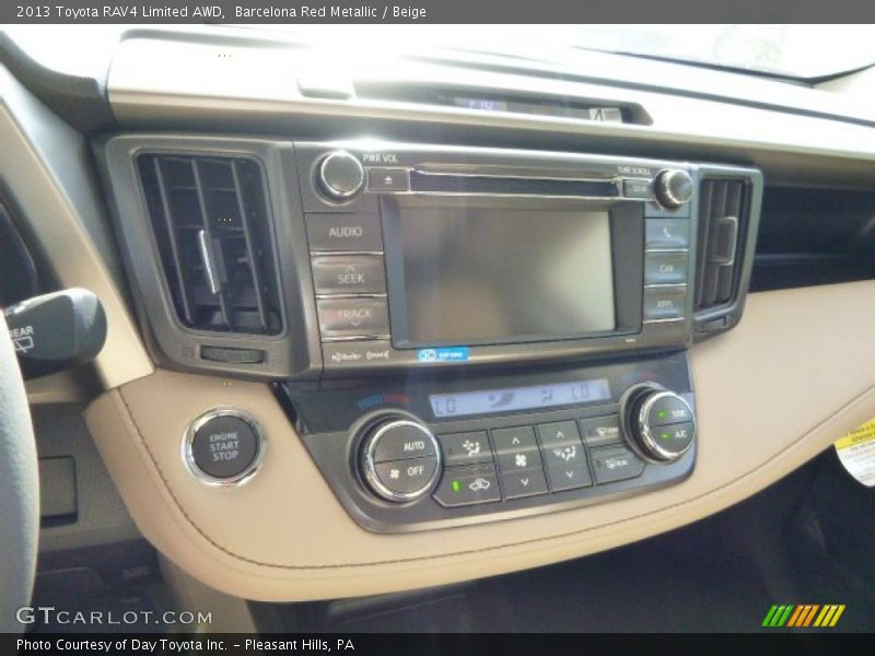 Barcelona Red Metallic / Beige 2013 Toyota RAV4 Limited AWD