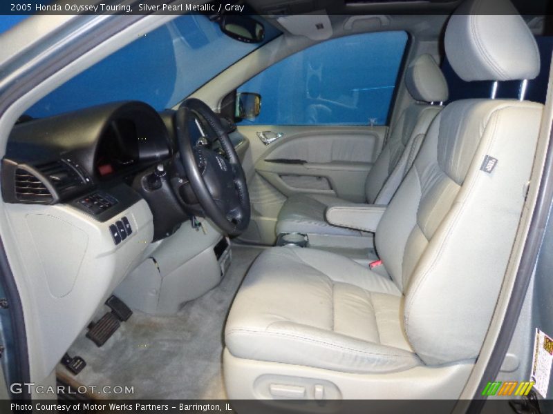 Silver Pearl Metallic / Gray 2005 Honda Odyssey Touring