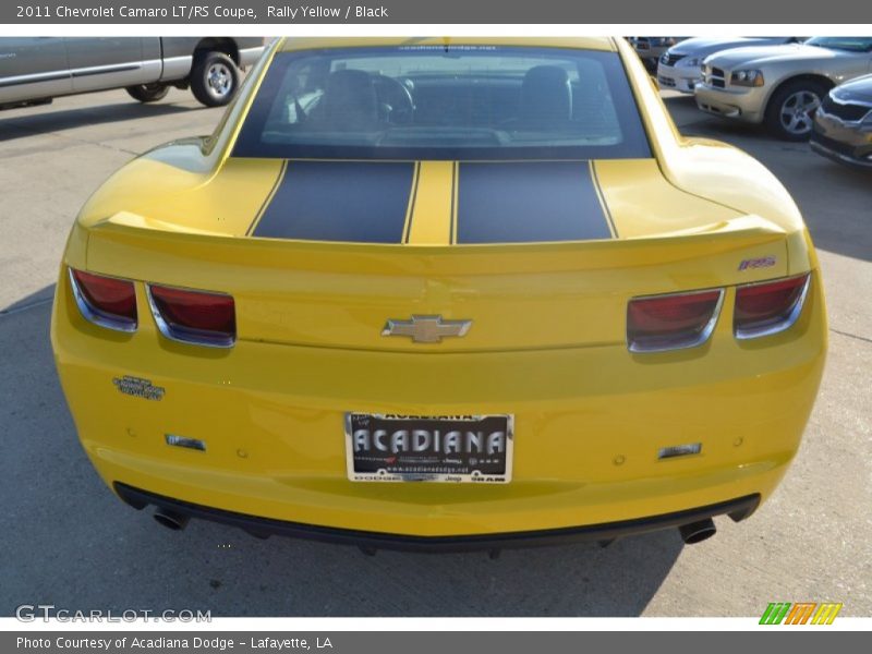 Rally Yellow / Black 2011 Chevrolet Camaro LT/RS Coupe