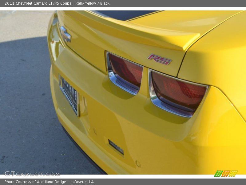 Rally Yellow / Black 2011 Chevrolet Camaro LT/RS Coupe