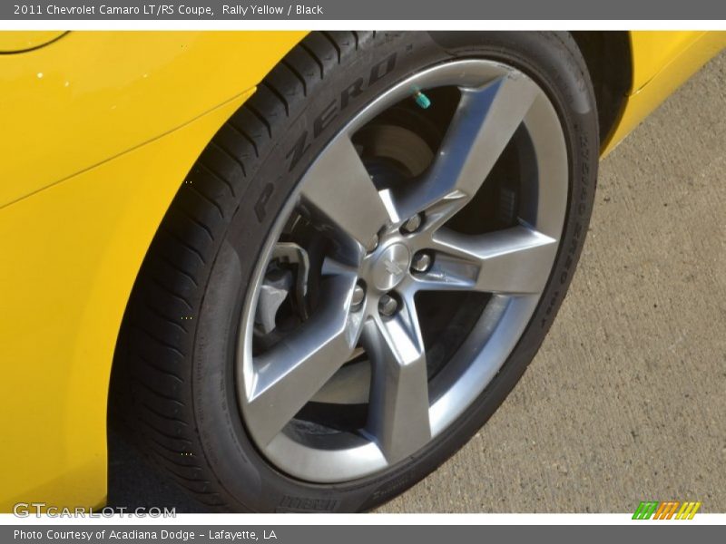 Rally Yellow / Black 2011 Chevrolet Camaro LT/RS Coupe