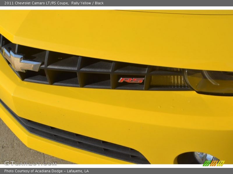 Rally Yellow / Black 2011 Chevrolet Camaro LT/RS Coupe