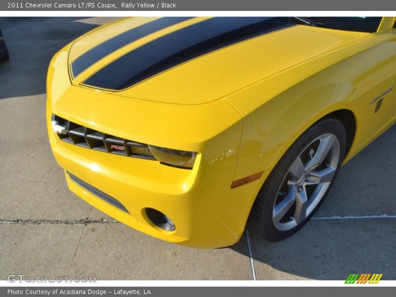 Rally Yellow / Black 2011 Chevrolet Camaro LT/RS Coupe