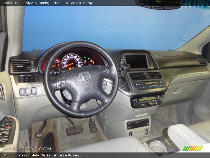 Silver Pearl Metallic / Gray 2005 Honda Odyssey Touring