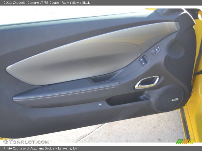 Rally Yellow / Black 2011 Chevrolet Camaro LT/RS Coupe