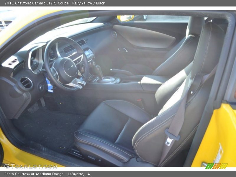 Rally Yellow / Black 2011 Chevrolet Camaro LT/RS Coupe
