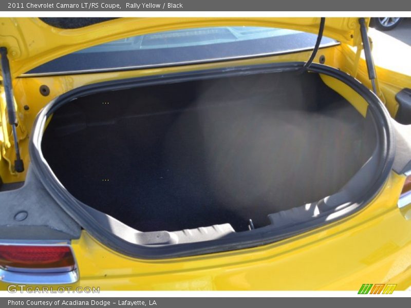 Rally Yellow / Black 2011 Chevrolet Camaro LT/RS Coupe