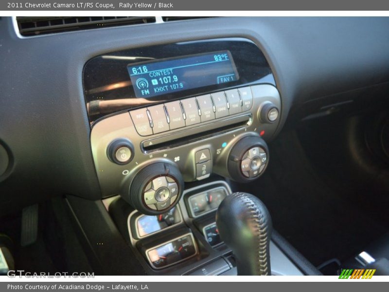 Rally Yellow / Black 2011 Chevrolet Camaro LT/RS Coupe