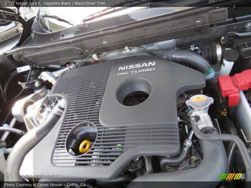 Sapphire Black / Black/Silver Trim 2013 Nissan Juke S