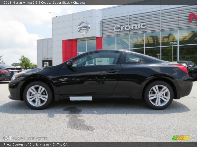 Super Black / Charcoal 2013 Nissan Altima 2.5 S Coupe
