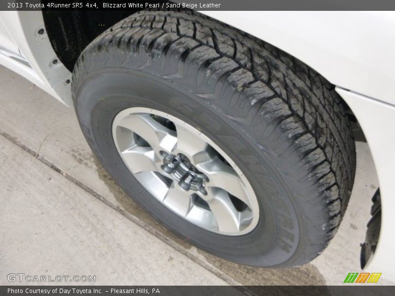 Blizzard White Pearl / Sand Beige Leather 2013 Toyota 4Runner SR5 4x4
