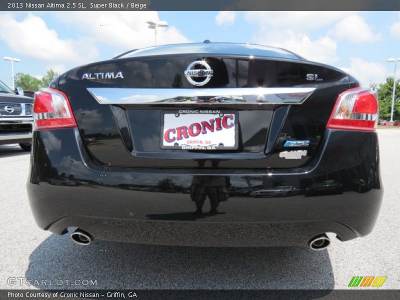 Super Black / Beige 2013 Nissan Altima 2.5 SL