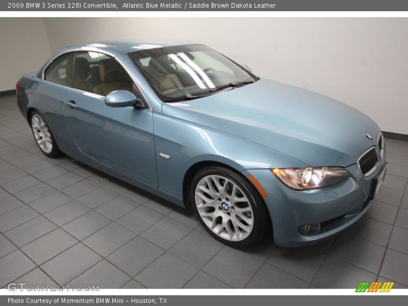 Front 3/4 View of 2009 3 Series 328i Convertible