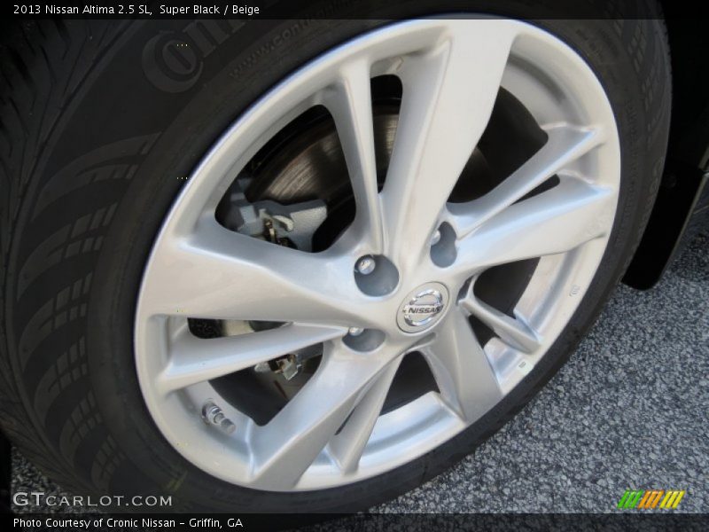 Super Black / Beige 2013 Nissan Altima 2.5 SL