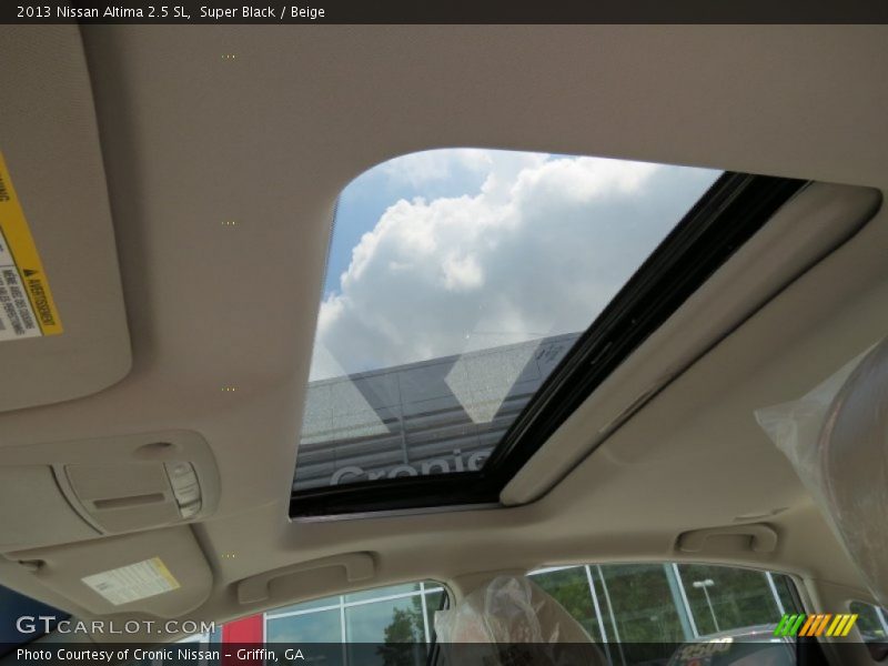 Super Black / Beige 2013 Nissan Altima 2.5 SL
