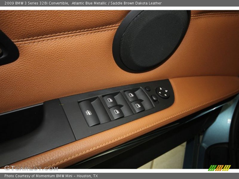 Atlantic Blue Metallic / Saddle Brown Dakota Leather 2009 BMW 3 Series 328i Convertible