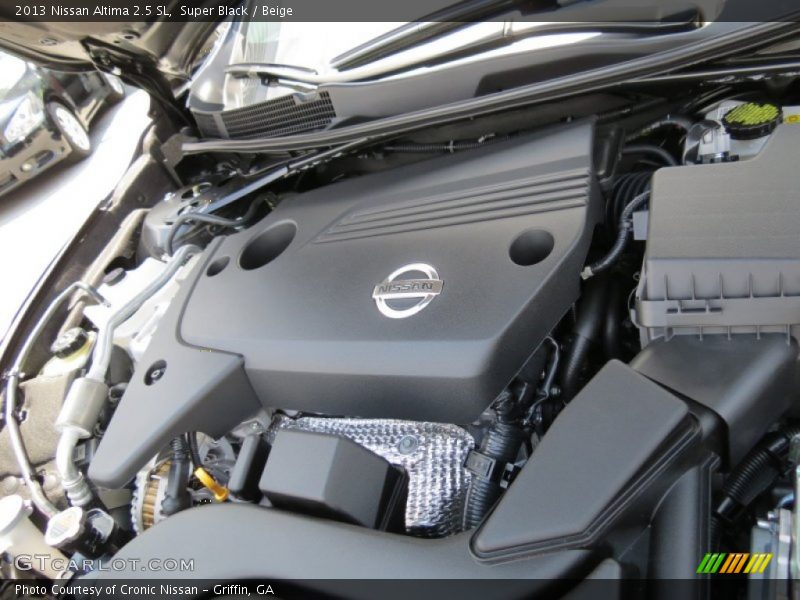 Super Black / Beige 2013 Nissan Altima 2.5 SL