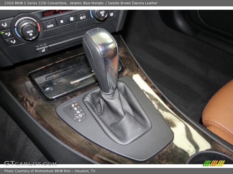 Atlantic Blue Metallic / Saddle Brown Dakota Leather 2009 BMW 3 Series 328i Convertible