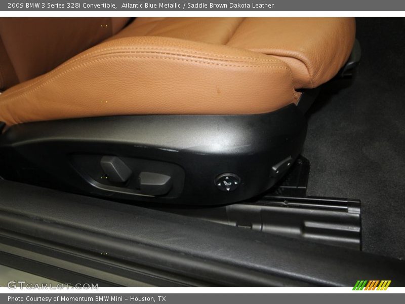 Atlantic Blue Metallic / Saddle Brown Dakota Leather 2009 BMW 3 Series 328i Convertible