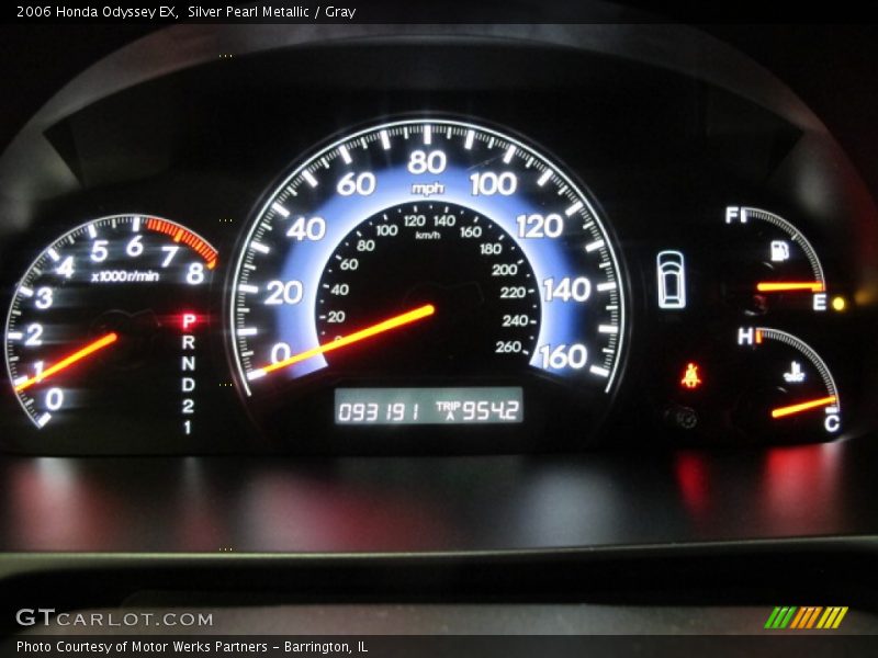 Silver Pearl Metallic / Gray 2006 Honda Odyssey EX