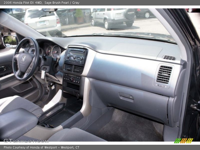 Sage Brush Pearl / Gray 2006 Honda Pilot EX 4WD