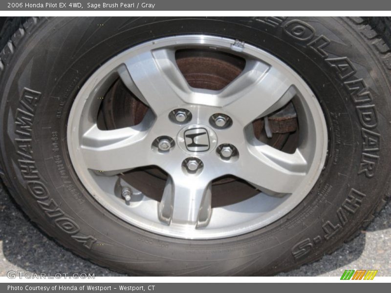 Sage Brush Pearl / Gray 2006 Honda Pilot EX 4WD