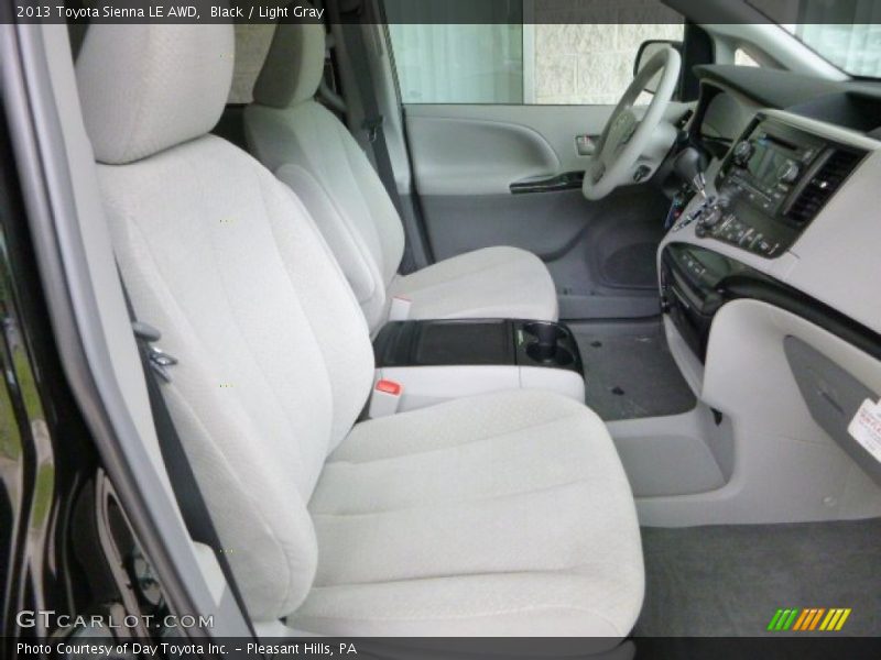 Black / Light Gray 2013 Toyota Sienna LE AWD