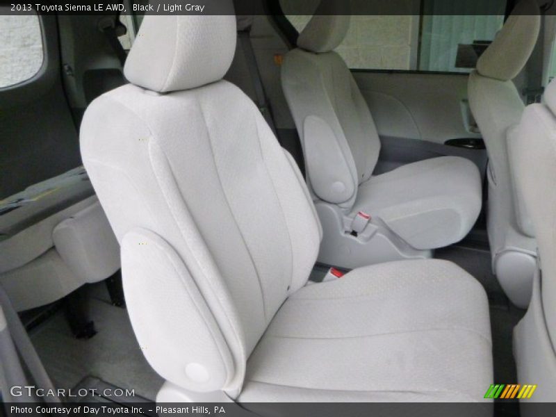 Black / Light Gray 2013 Toyota Sienna LE AWD