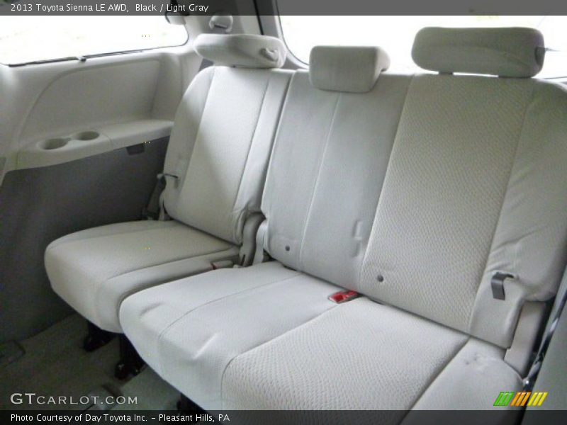 Black / Light Gray 2013 Toyota Sienna LE AWD
