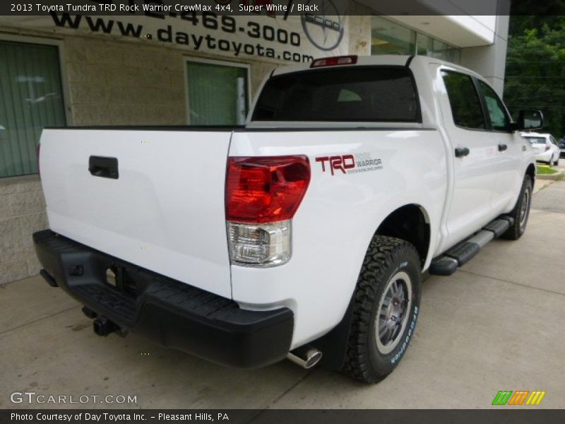 Super White / Black 2013 Toyota Tundra TRD Rock Warrior CrewMax 4x4