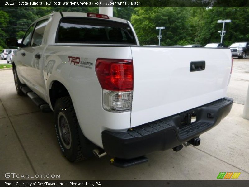 Super White / Black 2013 Toyota Tundra TRD Rock Warrior CrewMax 4x4