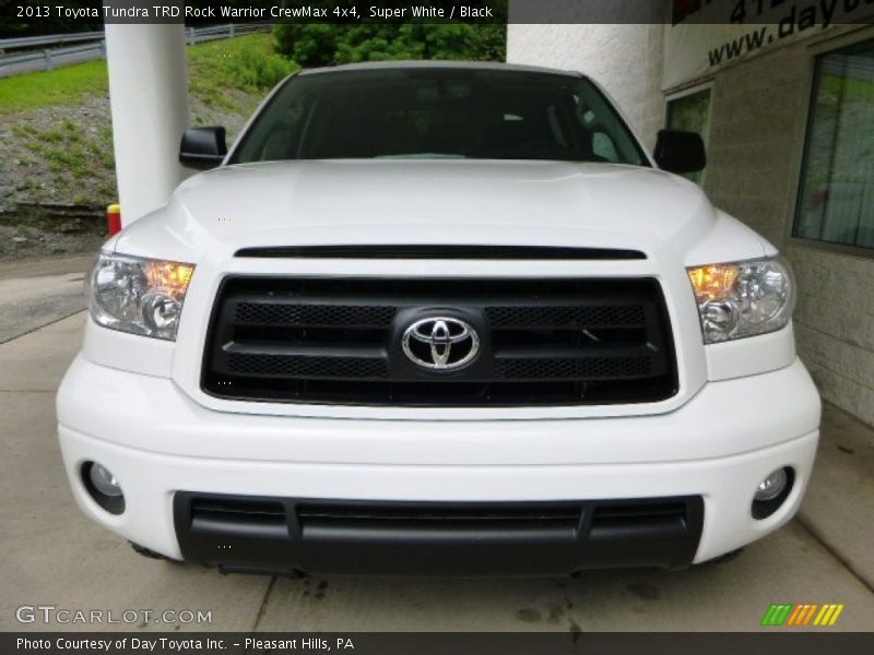 Super White / Black 2013 Toyota Tundra TRD Rock Warrior CrewMax 4x4