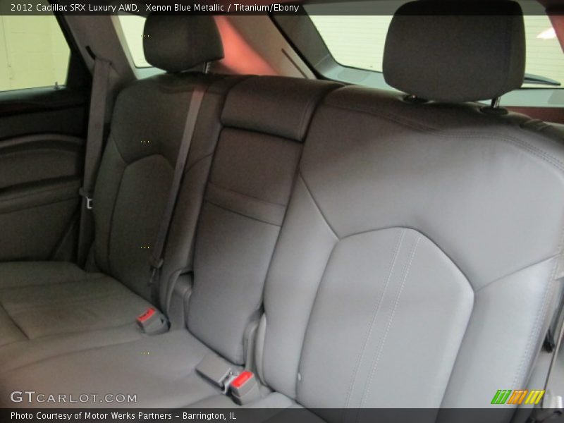 Xenon Blue Metallic / Titanium/Ebony 2012 Cadillac SRX Luxury AWD