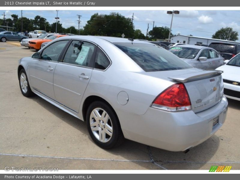 Silver Ice Metallic / Gray 2013 Chevrolet Impala LT