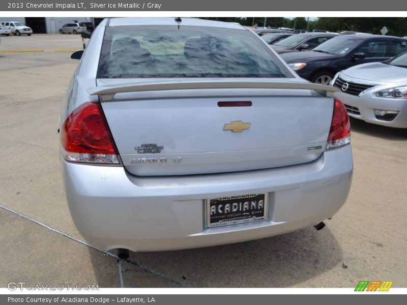 Silver Ice Metallic / Gray 2013 Chevrolet Impala LT