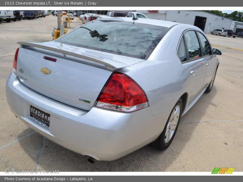 Silver Ice Metallic / Gray 2013 Chevrolet Impala LT