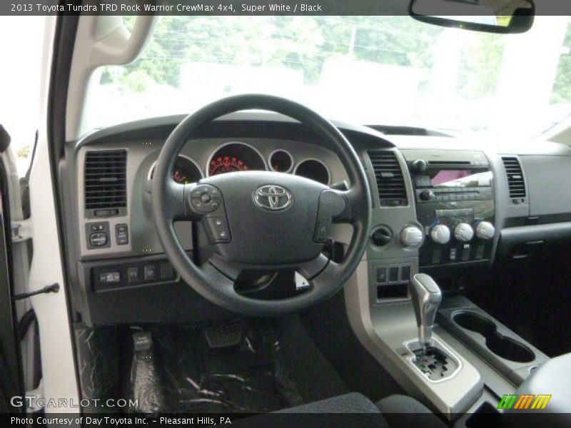 Super White / Black 2013 Toyota Tundra TRD Rock Warrior CrewMax 4x4